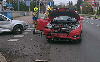 Jedna osoba ranna w wypadku w Olsztynie